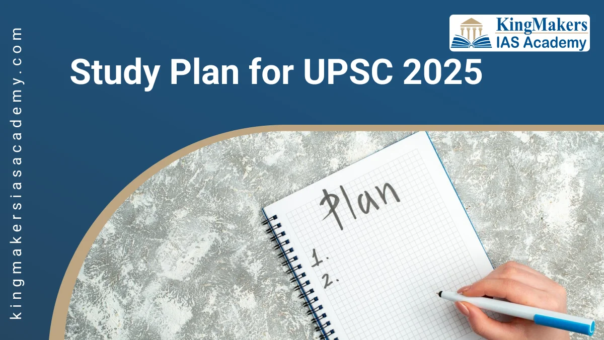 study plan for upsc 2025