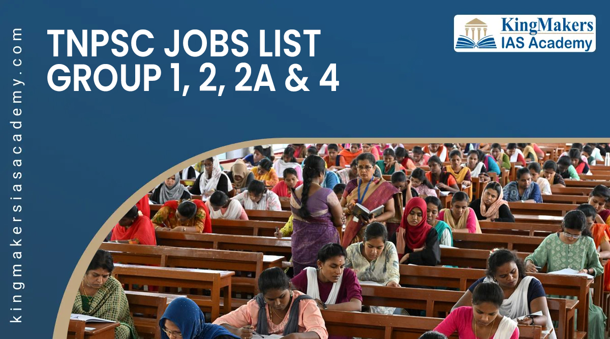 tnpsc jobs list group 1 2 2a 4